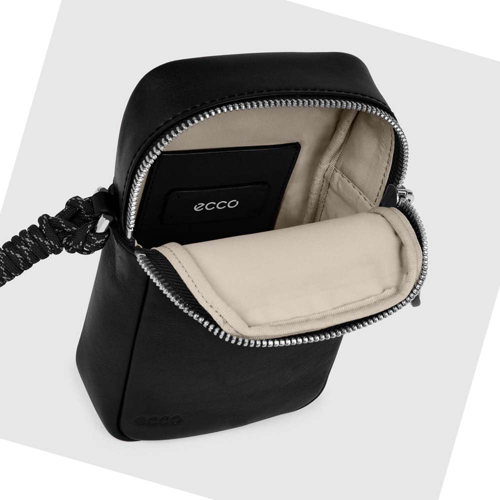 Férfi Ecco CERAMIC MIDI Pouches Fekete | HU 756AHK